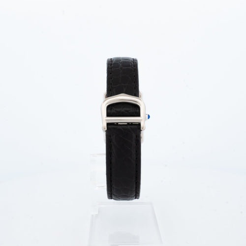 Montre Cartier Tank Must - Montre SM en argent, cadran ivoire à chiffres romains 58 Facettes 1