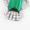 Pendentif Pendentif - Tourmaline et diamants en platine vers 1920 58 Facettes