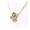 Collier Collier Dragon en or jaune 18K et diamant 58 Facettes
