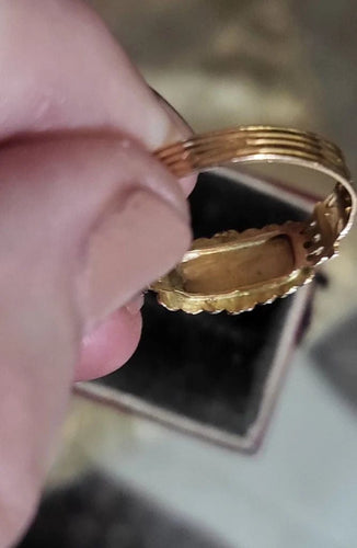 Bague 58 Louis-Philippe - Bague en or jaune 18 carats sertie de perles fines 58 Facettes