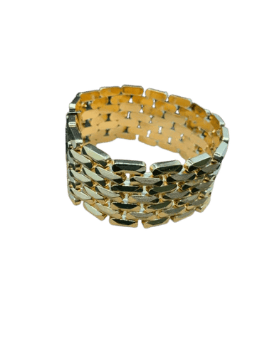 Bracelet Bracelet vintage en or jaune 18 ct, années 1970 58 Facettes