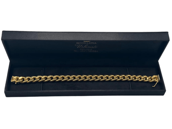 Bracelet Bracelet vintage en or jaune 18 carats 58 Facettes
