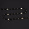 Collier Georges Lenfant - Chaîne giletière Art déco en platine, onyx et perles fines 58 Facettes A3167