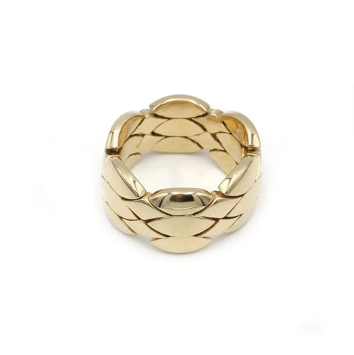Bague 53 Cartier - Bague bandeau en or jaune 18k 58 Facettes