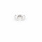 Bague 51 Cartier Double C - Bague en or blanc 58 Facettes 72650