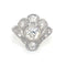 Bague 54 Bague Art déco - Platine et diamants taille ancienne 58 Facettes