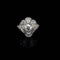 Bague 54 Bague Art déco - Platine et diamants taille ancienne 58 Facettes