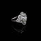 Bague 54 Bague Art déco - Platine et diamants taille ancienne 58 Facettes
