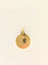 Pendentif Augis - Médaille « + qu’hier – que demain » en or jaune avec diamant 58 Facettes