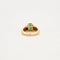 Bague 51 Sallier - Bague en or jaune 18 carats, émeraude et diamants 58 Facettes 2274279