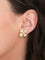 Boucles d'oreilles FRED - Clips d’oreilles Trèfle en or jaune 18K et diamants 58 Facettes