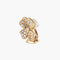 Boucles d'oreilles FRED - Clips d’oreilles Trèfle en or jaune 18K et diamants 58 Facettes