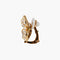 Boucles d'oreilles FRED - Clips d’oreilles Trèfle en or jaune 18K et diamants 58 Facettes