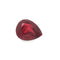 Rubis du Siam 4,47 ct taille poire 58 Facettes