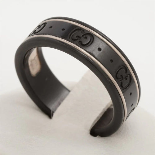 Bague 62 Gucci GG icon - Bague en or blanc 18 carats 58 Facettes