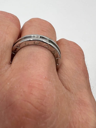Bague 57 Bvlgari B.Zero 1 - Bague en or blanc 58 Facettes