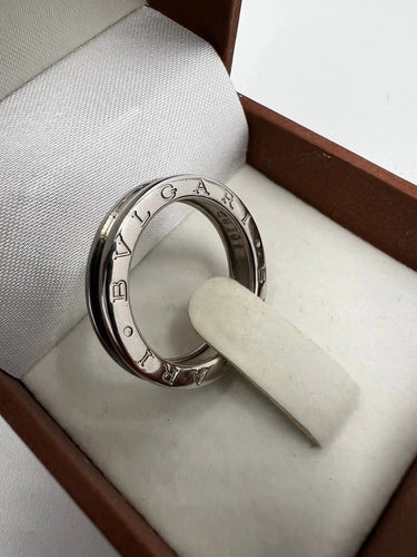 Bague 57 Bvlgari B.Zero 1 - Bague en or blanc 58 Facettes