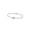 Bracelet Bracelet carré en or blanc 18 carats serti de diamants 58 Facettes