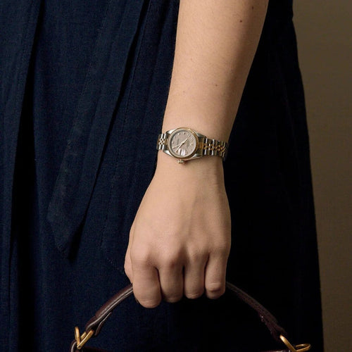 Montre Rolex Datejust - Montre Lady 26 mm en or 18K et acier 58 Facettes