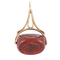 Pendentif Cachet à devise - Pendentif en or jaune 18 ct et agate rouge 58 Facettes 1