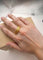 Bague 59 Bague tubogas vintage en or jaune 18 ct 58 Facettes CV-001