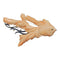 Broche Broche poisson en corail peau d’ange en or gris 18K, saphirs et diamants 58 Facettes