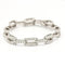 Bracelet CLASS - Bracelet à maillons en or blanc 18 ct et diamants 58 Facettes D359742LF