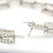 Bracelet CLASS - Bracelet à maillons en or blanc 18 ct et diamants 58 Facettes D359742LF