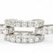 Bracelet CLASS - Bracelet à maillons en or blanc 18 ct et diamants 58 Facettes D359742LF