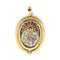 Pendentif Médaille Vierge de Montserrat en or jaune 18 carats et diamant 58 Facettes D359668LF