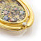 Pendentif Médaille Vierge de Montserrat en or jaune 18 carats et diamant 58 Facettes D359668LF