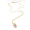 Collier BERTANI - Collier pendentif en or rose et or blanc 18 ct diamant 58 Facettes D359670LF