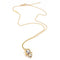 Collier BERTANI - Collier pendentif en or rose et or blanc 18 ct diamant 58 Facettes D359670LF