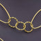Collier Collier en or jaune 18 carats 80 cm 58 Facettes D359681LF