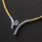 Collier Collier deux ors en or jaune et blanc 18 carats avec diamant 58 Facettes D359708LF