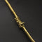 Collier Collier deux ors en or jaune et blanc 18 carats avec diamant 58 Facettes D359708LF