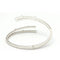 Bracelet RAY - Bracelet rigide en or blanc 18 ct et diamants 58 Facettes D359739LF