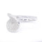 Bague 54.5 Bague pavée de diamants en or blanc 18 carats 58 Facettes D359899JC