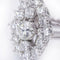 Bague 57 Bague en or blanc 18 carats sertie de diamants 58 Facettes D359902JC