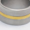 Bague 54 Niessing Fusion - Bague en or jaune 24 carats et acier 58 Facettes D359990JC