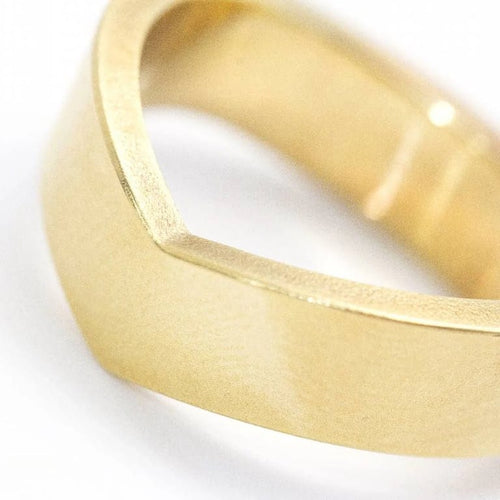 Bague 53.5 Niessing PIK - Bague en or jaune 18 carats 58 Facettes D360000JC