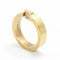 Bague 54.5 Niessing Reverse - Bague en or jaune 18 carats et diamant 58 Facettes D359998JC