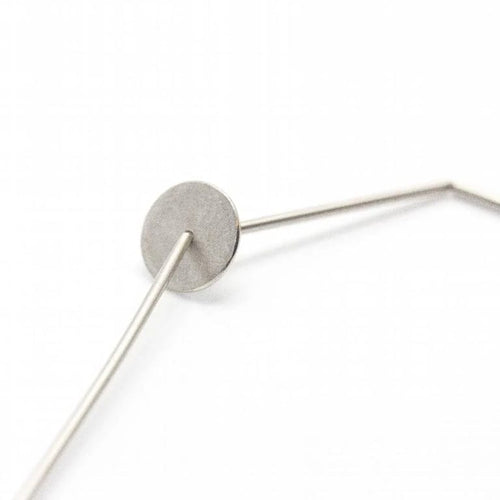 Collier Niessing - Collier design creux en platine 950 58 Facettes D359997JC