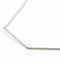 Collier Niessing - Collier design creux en platine 950 58 Facettes D359997JC