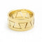 Bague 53 Niessing Meandro - Bague unisexe en or jaune 18 kt 58 Facettes D359983JC