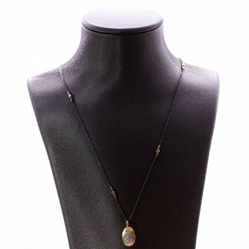 Collier Marco Bicego - Collier en or blanc, or jaune 18 carats, argent et diamants 58 Facettes D360366CS