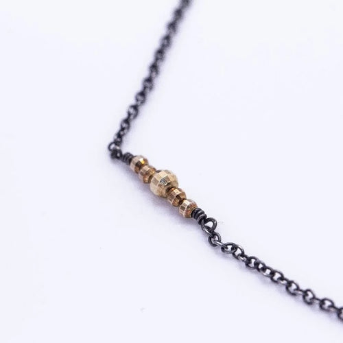 Collier Marco Bicego - Collier en or blanc, or jaune 18 carats, argent et diamants 58 Facettes D360366CS