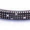 Bracelet Damiani - Bracelet en or blanc rhodié noir 18 kt et diamants 58 Facettes D360374CS
