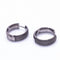 Boucles d'oreilles Damiani - Boucles d'oreilles en or blanc rhodié noir et diamants 58 Facettes D360375CS