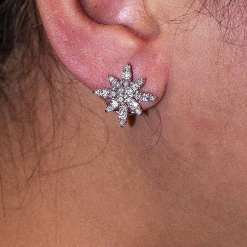 Boucles d'oreilles Pasquale Bruni Guirlanda - Boucles d'oreilles en or blanc 18 carats et diamants 58 Facettes D360378CS